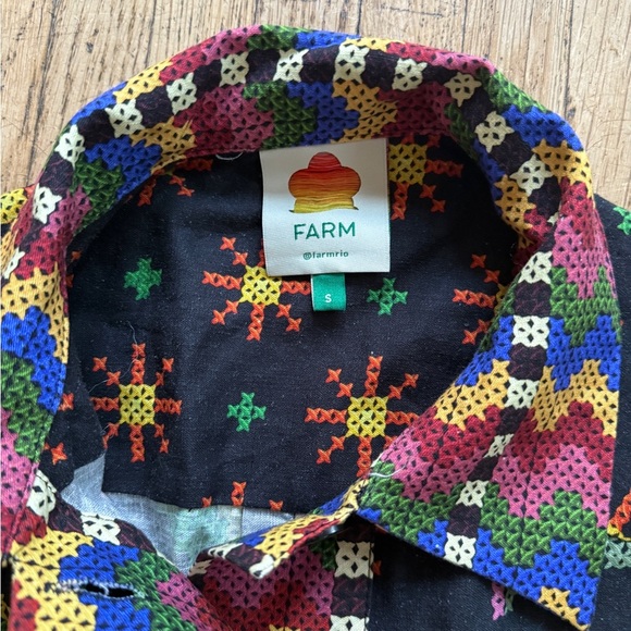 FARM Rio Multicolor Patterned Mini Dress - Picture 4 of 12